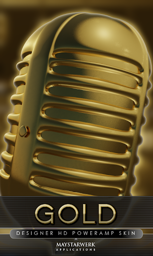 gold poweramp skin