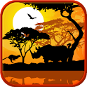 Africa sunset wallpaper Pro logo