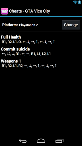 【免費娛樂App】Cheats - GTA Vice City-APP點子