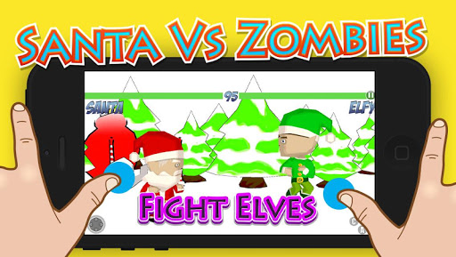 【免費動作App】Santa Vs Zombies Fighting 3D-APP點子