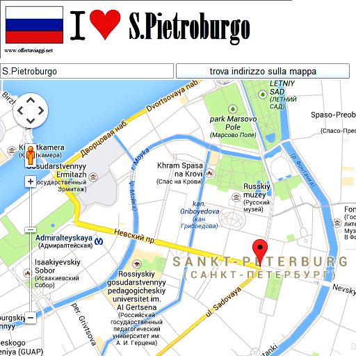 Sankt Peterburg maps