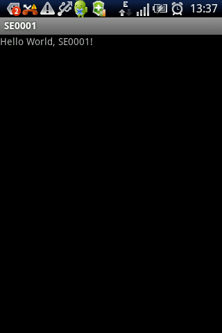 SE0001 Screen 2