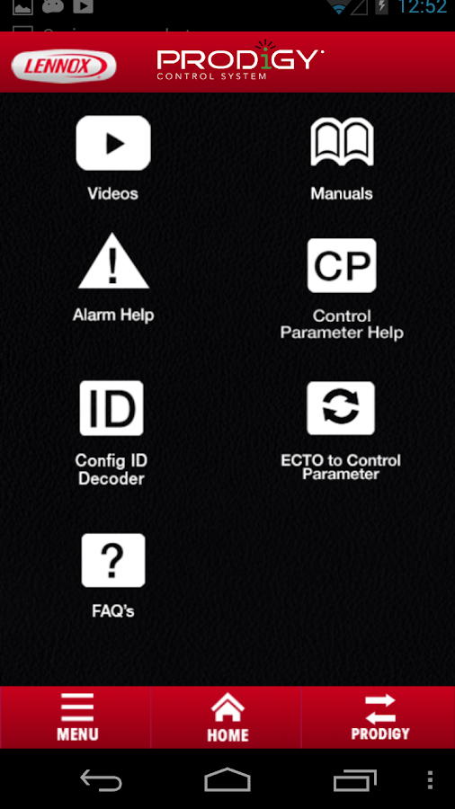 Lennox Prodigy Android Apps on Google Play