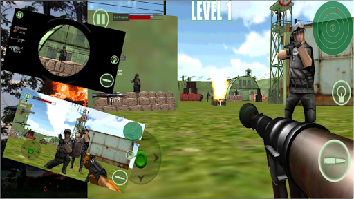 【免費動作App】Commando Battle War 3D-APP點子