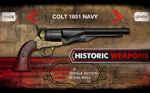 Android application Weaphones™ Antiques Gun Sim screenshort