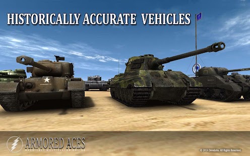 Armored Aces - 3D Tanks Online apk cracked download - screenshot thumbnail