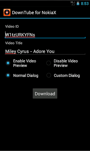 Dountube for NokiaX