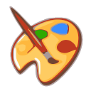 Simple Drawing mobile app icon