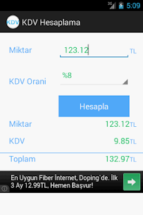 KDV Hesapla Screenshots 2