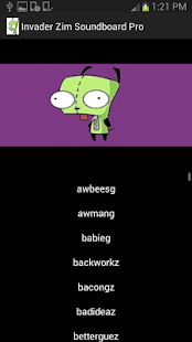 Invader Zim Soundboard Lite