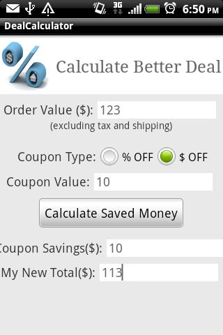 【免費購物App】Deal Calculator-APP點子