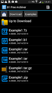 B1 Free Archiver zip rar unzip - screenshot thumbnail