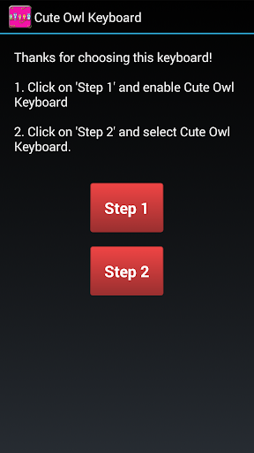 免費下載個人化APP|Cute Owl Keyboard app開箱文|APP開箱王