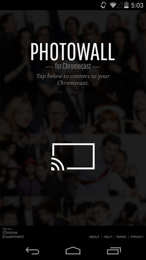 Photowall for Chromecast - screenshot