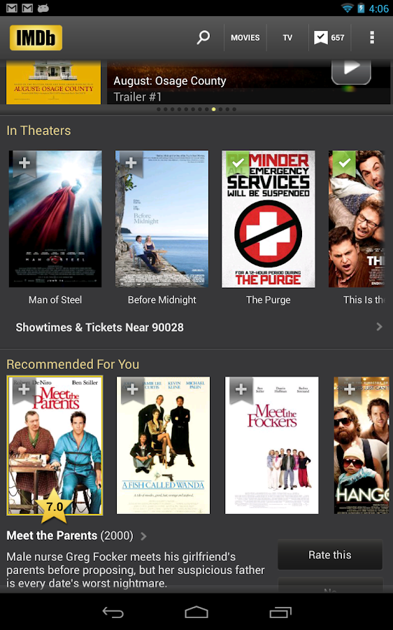 IMDb Movies &amp; TV - screenshot