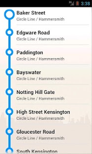 LONDON SUBWAY GUIDE PRO Screen 2