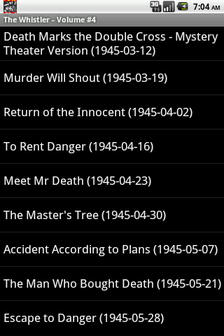 【免費音樂App】The Whistler Old Time Radio V4-APP點子