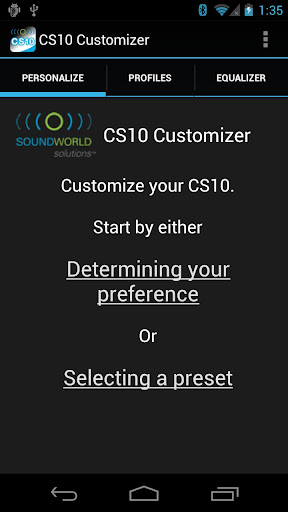 CS10 Customizer