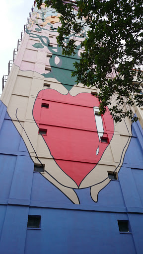 Heart Flat Mural