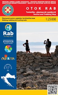 Rab biking & trekking map Screenshots 3