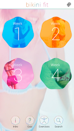 Bikini Fit: beach body fitness poster 1