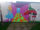 Alice in Wonderland Mural