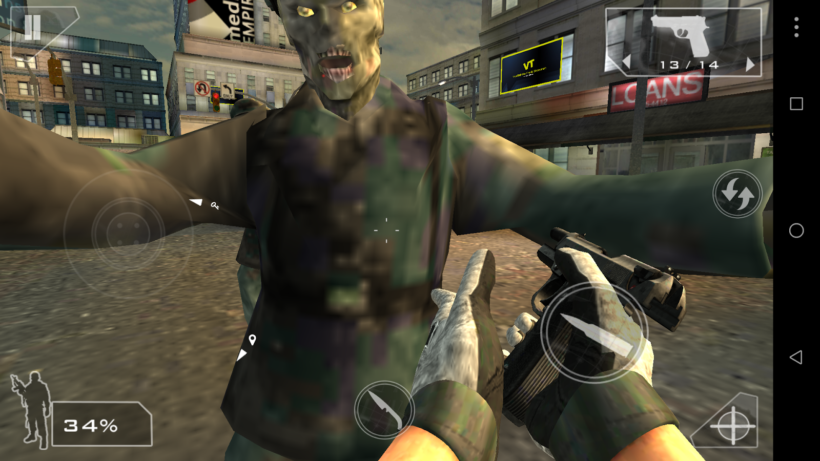 Green Force: Zombies Pro - screenshot