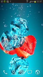 Strawberry juice LWP poster 2