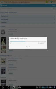   ePub Reader for Android- screenshot thumbnail   