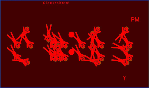 【免費娛樂App】Clockrobats! Table/Desk Clock-APP點子