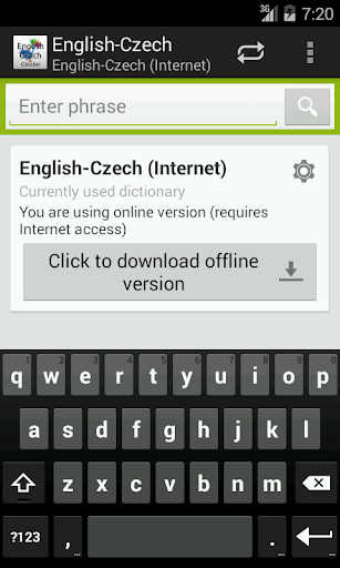 English-Czech Dictionary