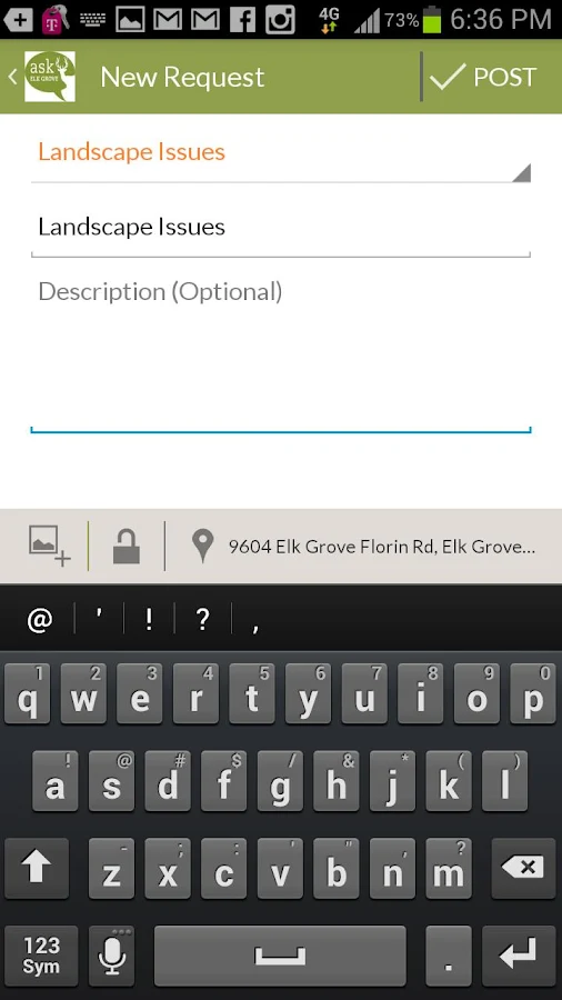 Elk Grove PublicStuff - screenshot