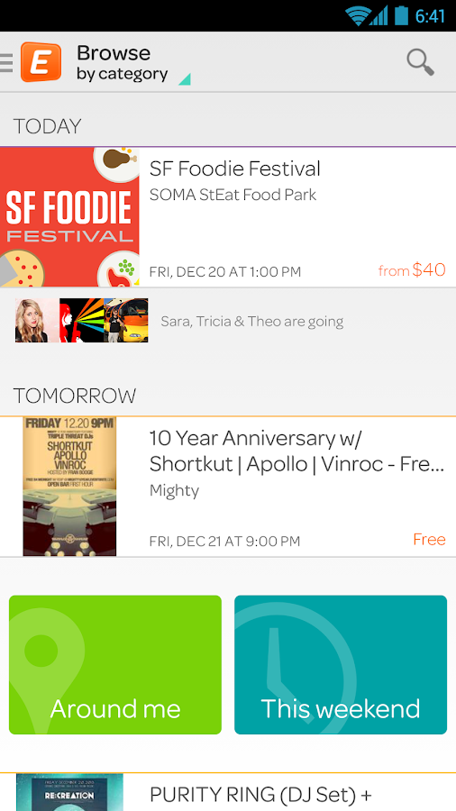 Eventbrite Fun Local Events Android Apps on Google Play
