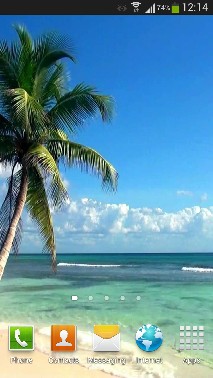 Beach Live Wallpaper HD Screen 1