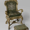 Stadhoudersstoel en voetenbankje Stadtholder’s Chair and Footstool