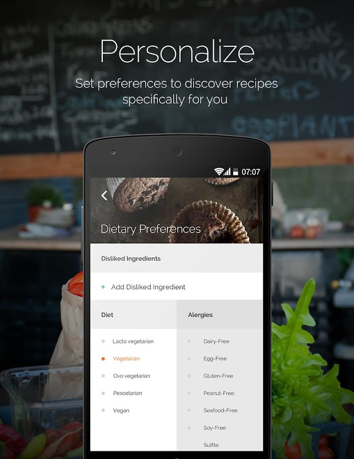 Yummly Recipes & Shopping List — приложение на Android