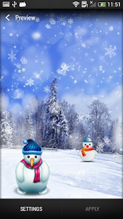 How to install Snowman Live Wallpaper 5.1 mod apk for bluestacks