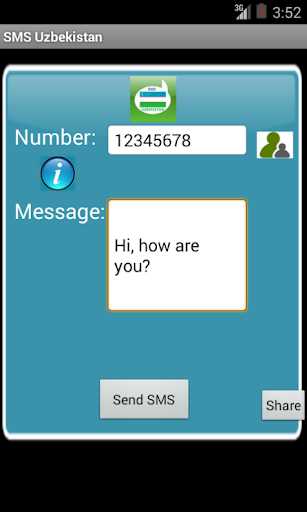Free SMS Uzbekistan