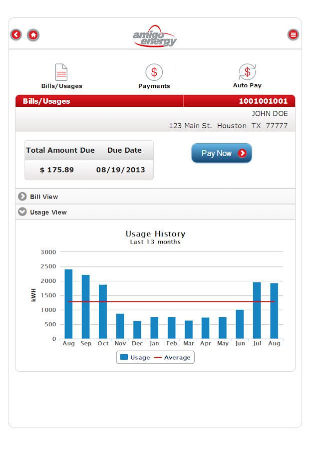 My Amigo Energy Android Apps on Google Play