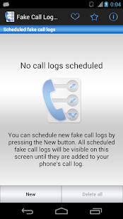 Fake Call Log