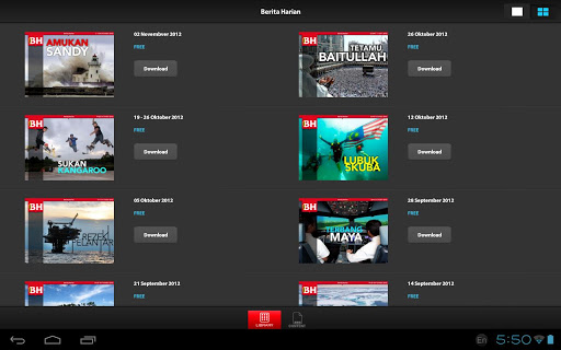 Berita Harian for Tablet