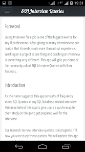 Download SQL Interview Queries APK for Android