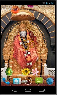 Shirdi Sai Baba HD LWP Screenshots 2