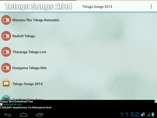 Telugu Songs 2014 and Radio
