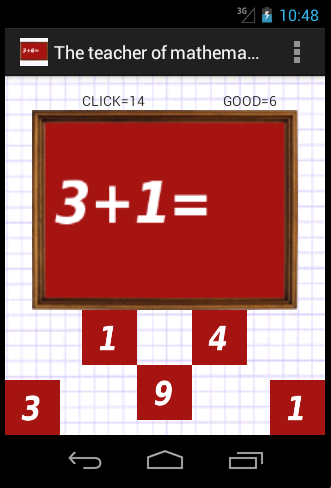 Math for kids. The addition.