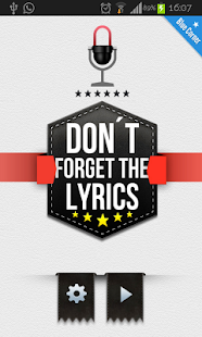 Don't Forget the Lyrics 2014