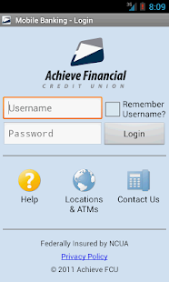 Achieve Financial Credit Union Screenshots 0