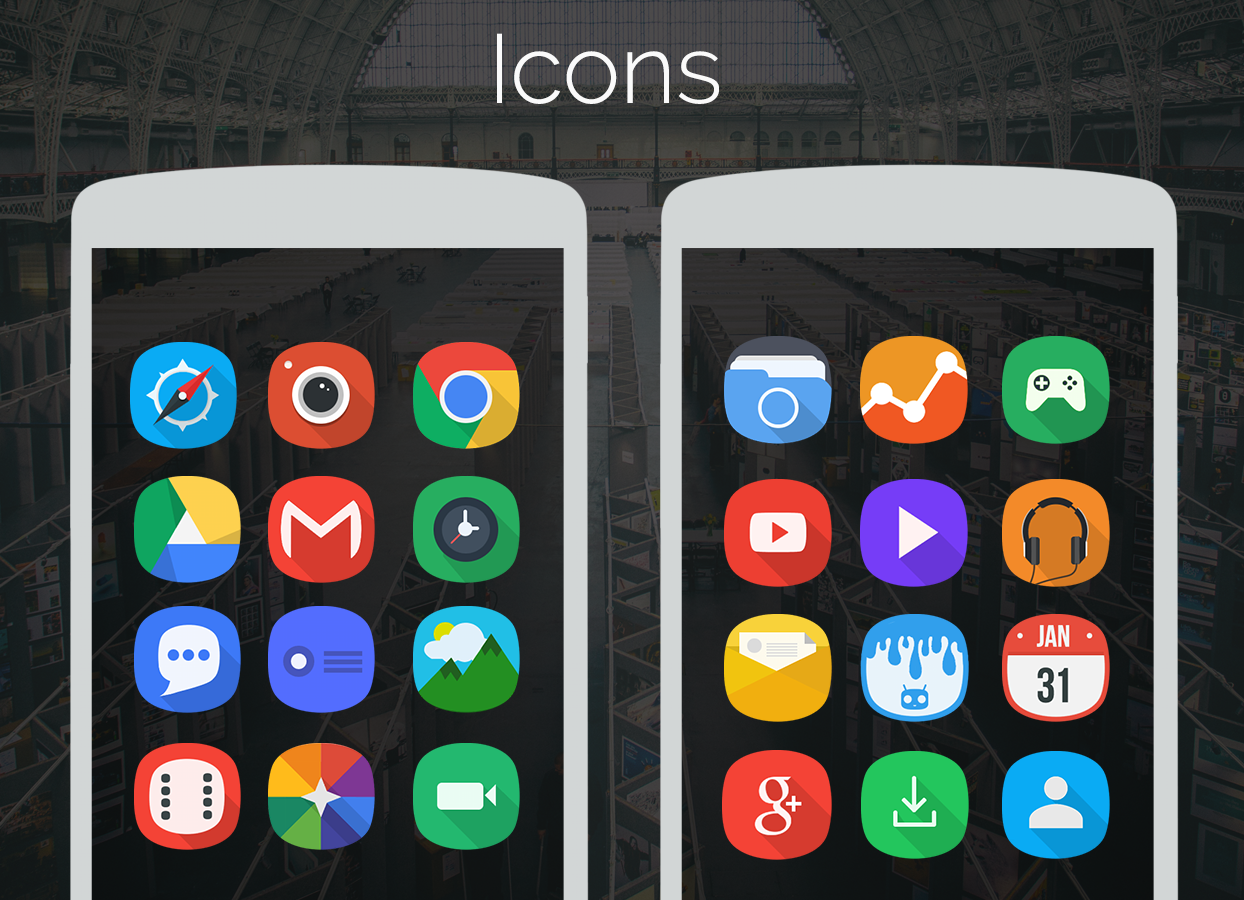 Forto - CM12 Theme - screenshot