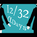 12/32 αDays logo