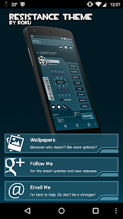 Resistance Zooper Theme - screenshot thumbnail